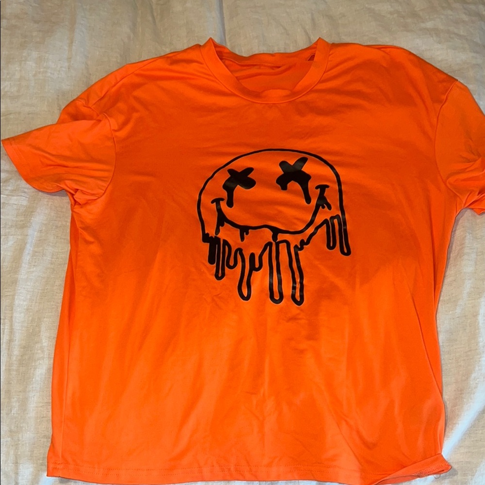 Orange Graphic T-Shirt